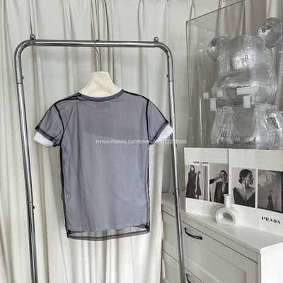 Gucci 假兩件雙層T9