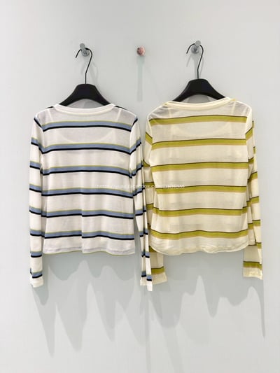 條紋兩件套(小外套+背心)10