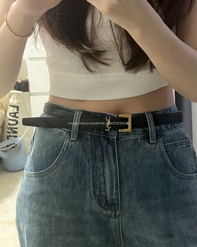 YSL牛皮皮帶2