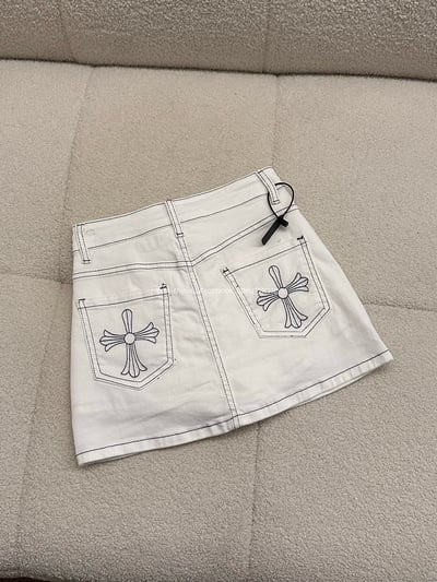 克羅心十字架牛仔褲裙9