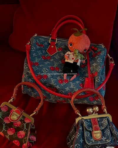 LV keepall枕頭包 9