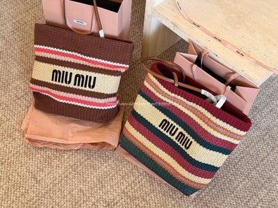  MiuMiu編織包1