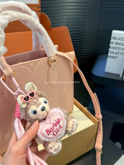 Lv櫻花粉托特包9