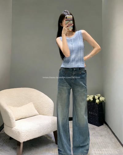 小香漸層藍色背心3