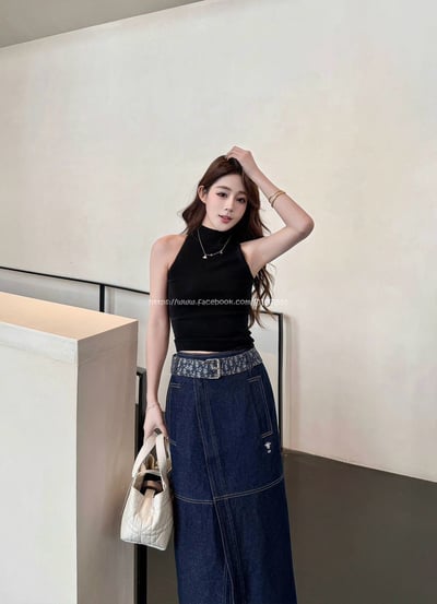 Dior丹寧牛仔裙 6
