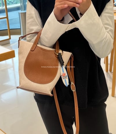 longchamp 帆布水桶包6