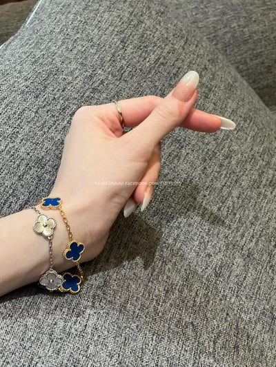 vca四葉草五花手鍊6