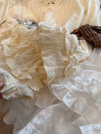 V領荷葉邊襯衫9