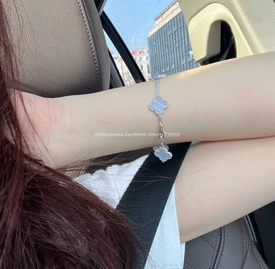 vca四葉草五花手鍊8