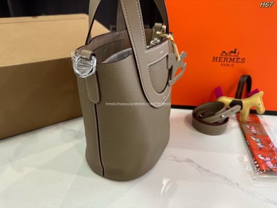 愛馬仕豬鼻子菜籃包11