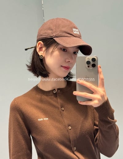 miumiu抽繩棒球帽3