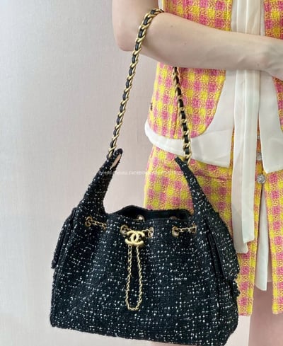 小香毛呢tweed25bag4