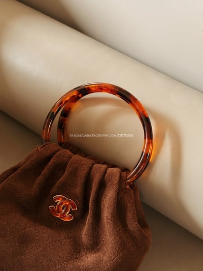 小香麂皮元寶手提包6