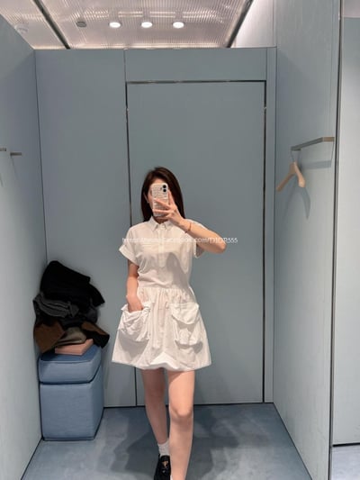 miumiu無袖襯衫連身裙2