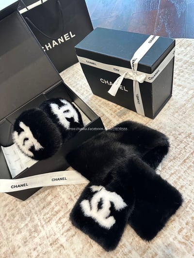 小香套裝(耳罩+圍巾)7