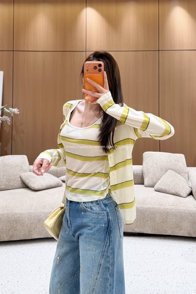 條紋兩件套(小外套+背心)4