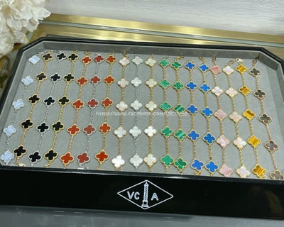 vca四葉草五花手鍊20