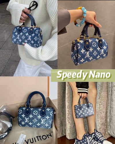 LV nano 牛仔包1