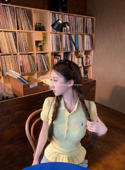 Polo小馬花邊上衣8