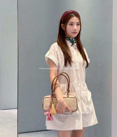 miumiu無袖襯衫連身裙5