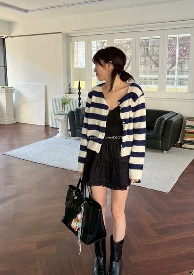 小香黑色沙灘包2