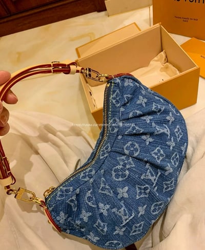 LV丹寧牛仔豌豆包6