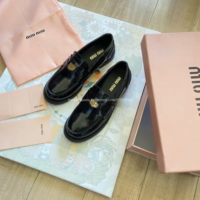 Miu Miu 金幣樂福鞋4