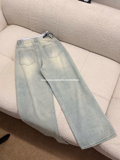 CK雙腰頭爆閃褲9