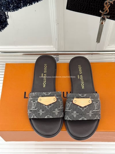 LV印花懶人拖鞋 5