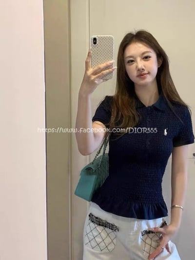 Polo小馬花邊上衣9