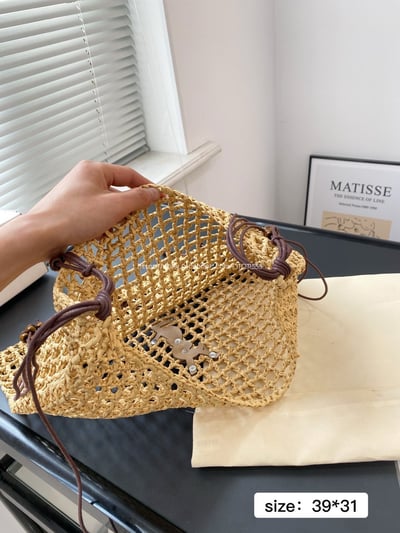 YSL 編織托特包8