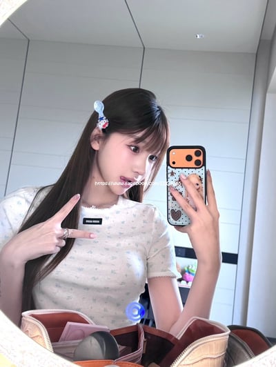 miu miu小碎花短袖T7