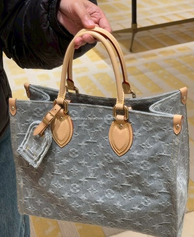 LV25丹寧牛仔Onthego2