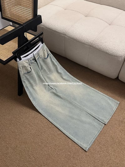 CK雙腰頭爆閃褲6