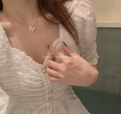 𝑉𝑎𝑛 𝑐𝑙𝑒𝑒𝑓 & 𝐴𝑟𝑝𝑒𝑙𝑠 滿鑽蝴蝶項鍊1