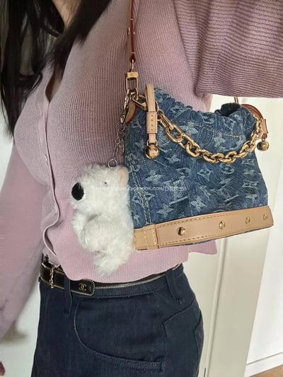 LV 牛仔水桶包  3