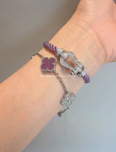 Vca紫羅蘭手鍊/項鍊/手環6