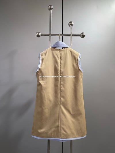 miu miu假兩件無袖連身裙10