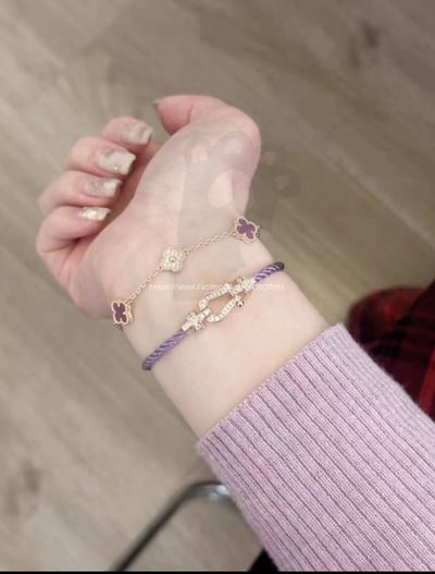 Vca紫羅蘭手鍊/項鍊/手環4