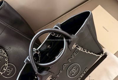 小香黑色沙灘包9