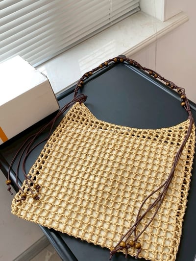 YSL 編織托特包6