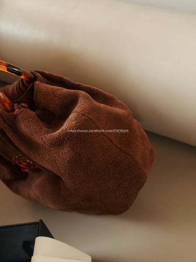 小香麂皮元寶手提包7