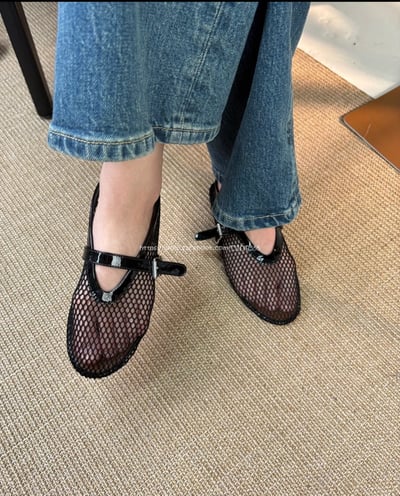 ALAIA芭蕾舞/網紗鞋4