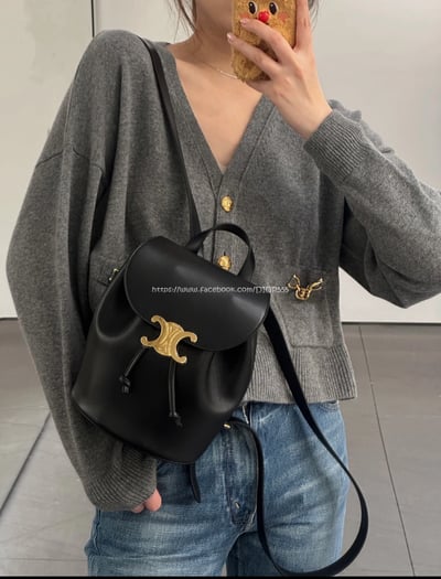 celine老花後背包5