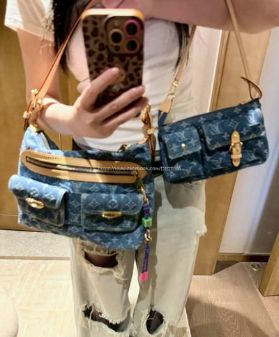 Lv baggy 牛仔包5