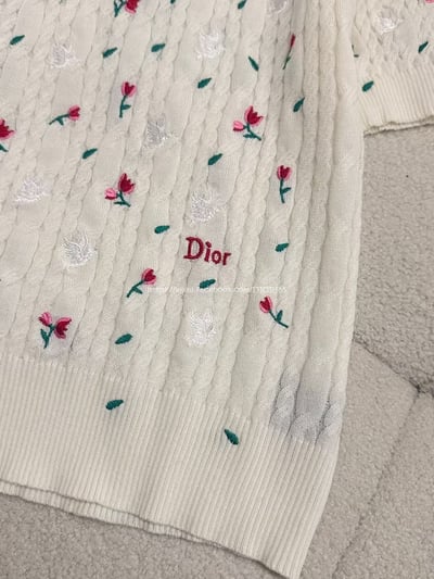 Dior 玫瑰毛衣9