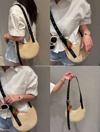 Loewe草編托特包3