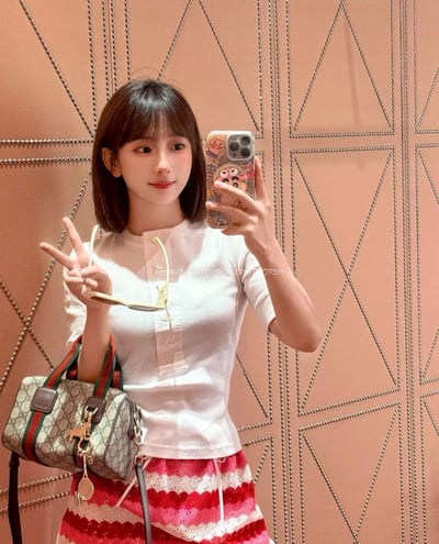 Gucci mini 枕頭包5