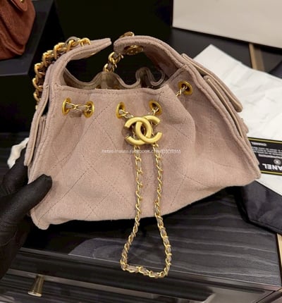 小香mini抽繩水桶hobo包5