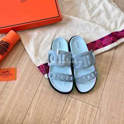 HERMES豬鼻拖鞋12